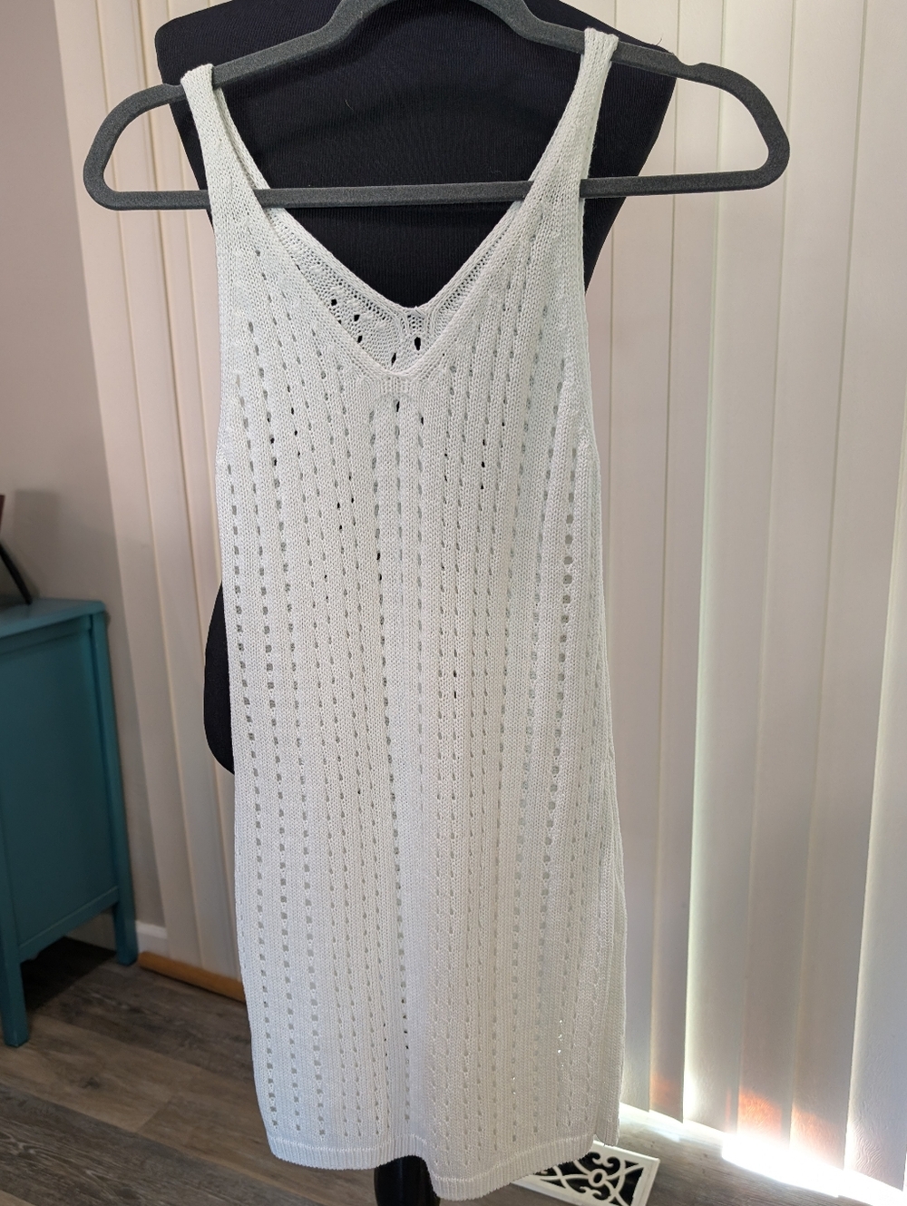 White Knit Tank